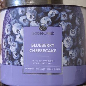 Goose Creek Candle 14.5 Ounce 3-Wick Candles **Blueberry Cheesecake